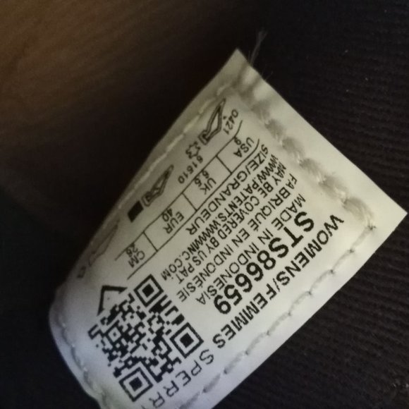 Sperry Women’s Size 8M US, 2-Eye Vida Metallic Camo Boat Shoe Olive STS86659 - Picture 8 of 8